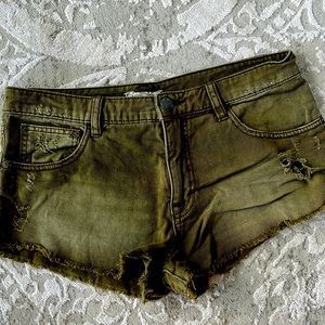 Free people cut off shorts